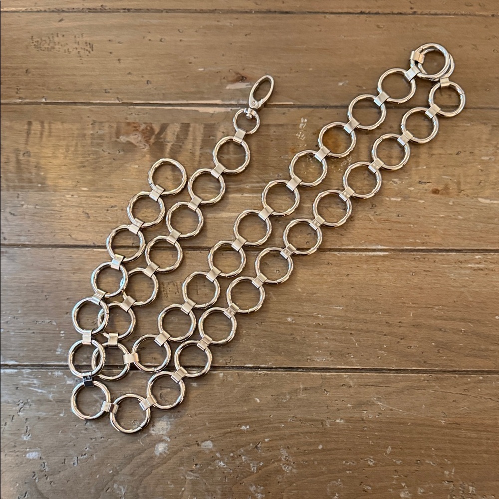 Wild Fable Silver Chain Belt